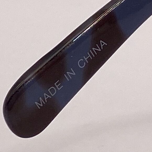 New Womern’s Oversized Retro Sunglasses Black and Blue - Picture 5 of 8